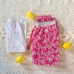 “Love” PJ pants